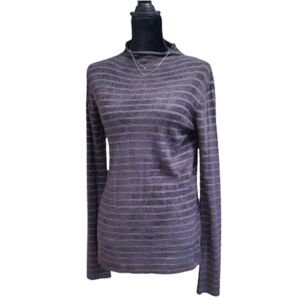 Hem & Thread NWT large women's long sleeve mock turtleneck